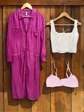 Anthropologie Mixed Brands Women’s Size Medium Dress and Blouse Bundle